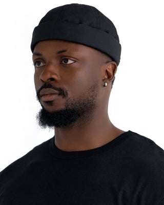 plus size brimless hat for men