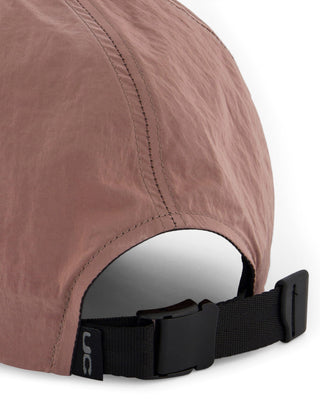 Soft top cap design for a relaxed look.