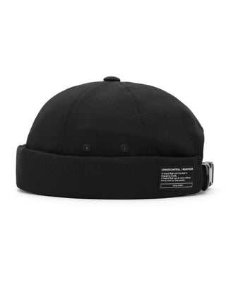 clean silhouette brimless cotton hat