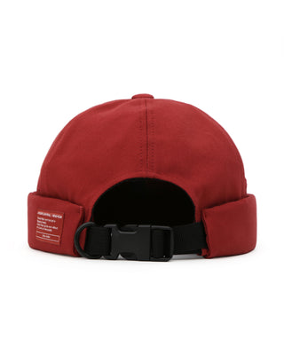 structured twill cotton watch cap