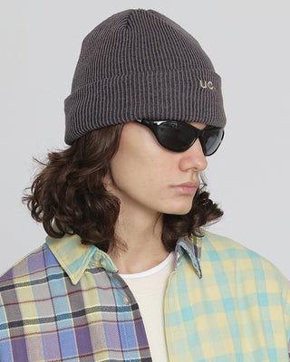 - Trawler Beanie in a winter landscape