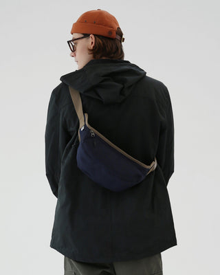 Stylish watch cap on a hiking trail