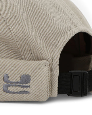 Skull cap in a rugged outdoor environment