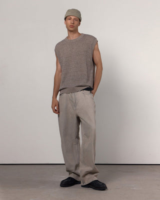 Skull cap in a rugged outdoor environment