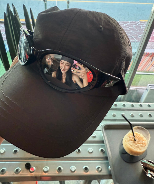 @예민한코코 wearing URH OPT Washed Cap
