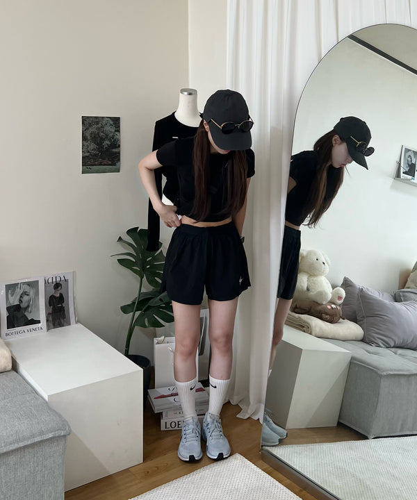 @쩡올이 wearing URH OPT Washed Cap