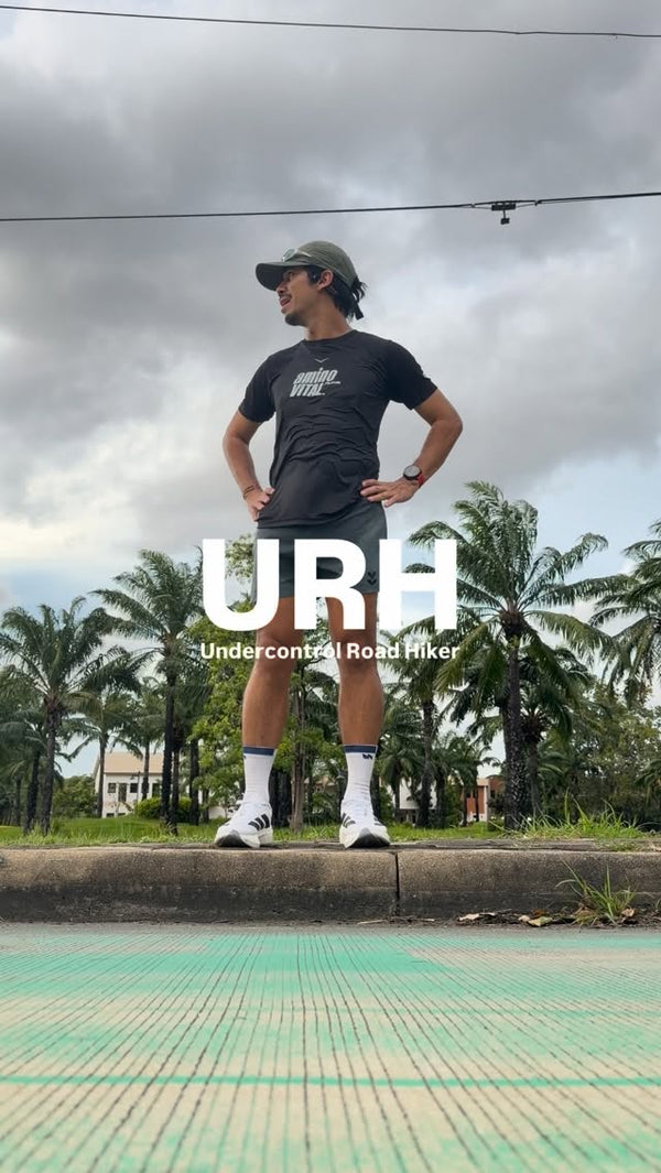 @metal_runnersth wearing URH OPT Washed Cap