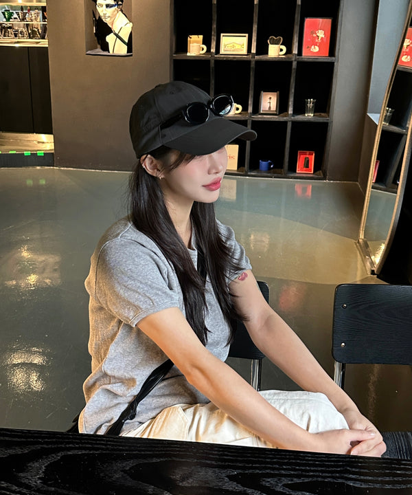 @아롱사롱 wearing URH OPT Washed Cap