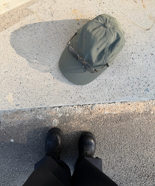 @임더룩 wearing URH OPT Washed Cap