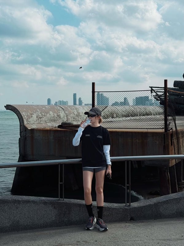 @p.almy wearing URH OPT Washed Cap