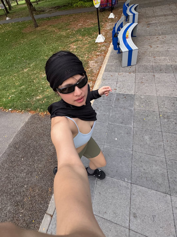 @ifon__ wearing URH OTC Hairband