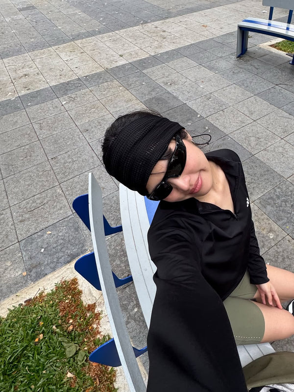 @ifon__ wearing URH OTC Hairband