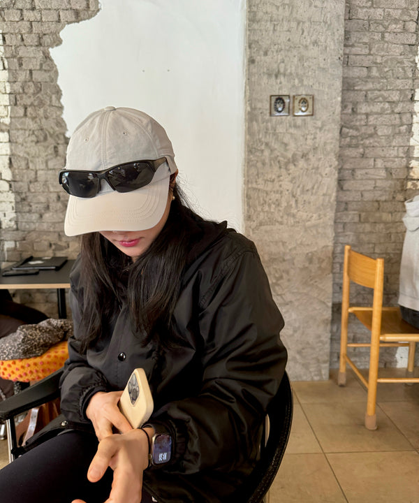 @율이조심 wearing URH OPT Washed Cap