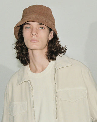 Functional safari bucket hat for outdoor wear