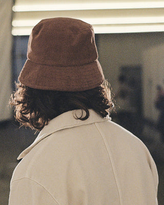Cozy and stylish bucket hat for fall and winter