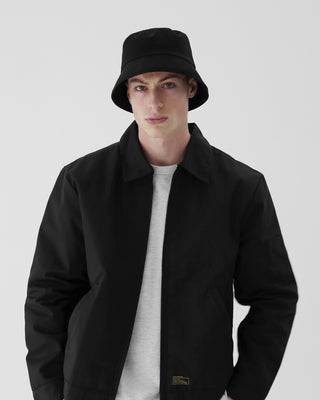 Lightweight sun hat alternative with a short brim