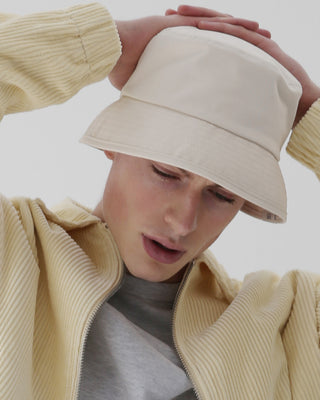 Minimalist bucket hat designed for everyday wear