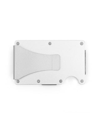 Compact credit card holder with quick push access slot