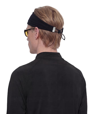 Performance mesh running band adjustable fit quick dry sweatband