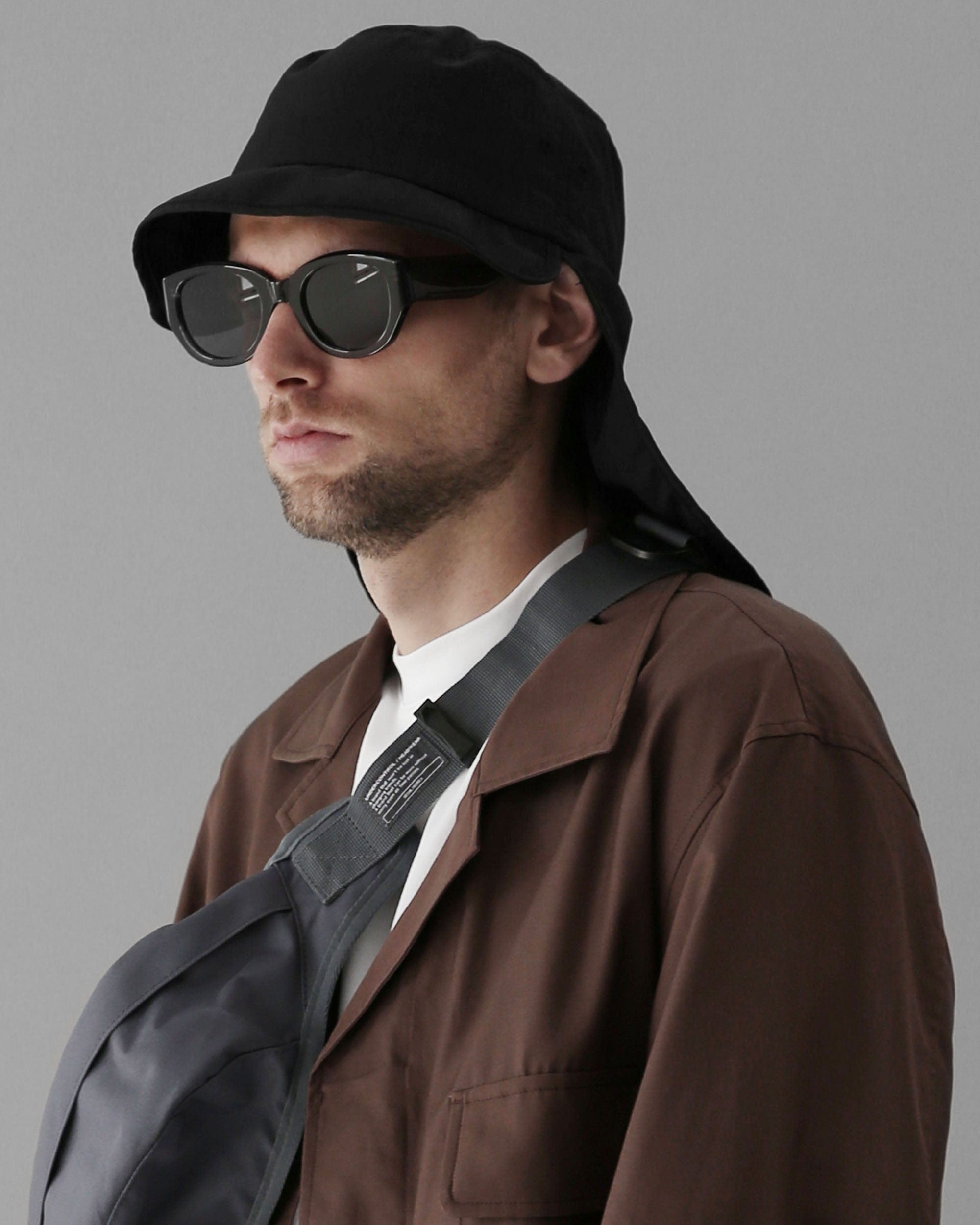 Undercontrol (URH H 001 SUPPLEX BK) outdoor earflap safari