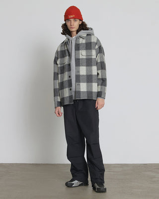  - Trawler beanie on a snowy day