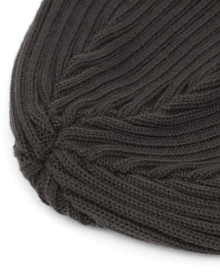Cozy wool beanie for winter warmth