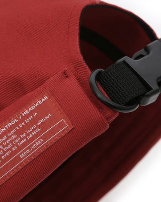 unisex no brim cotton cap with strap