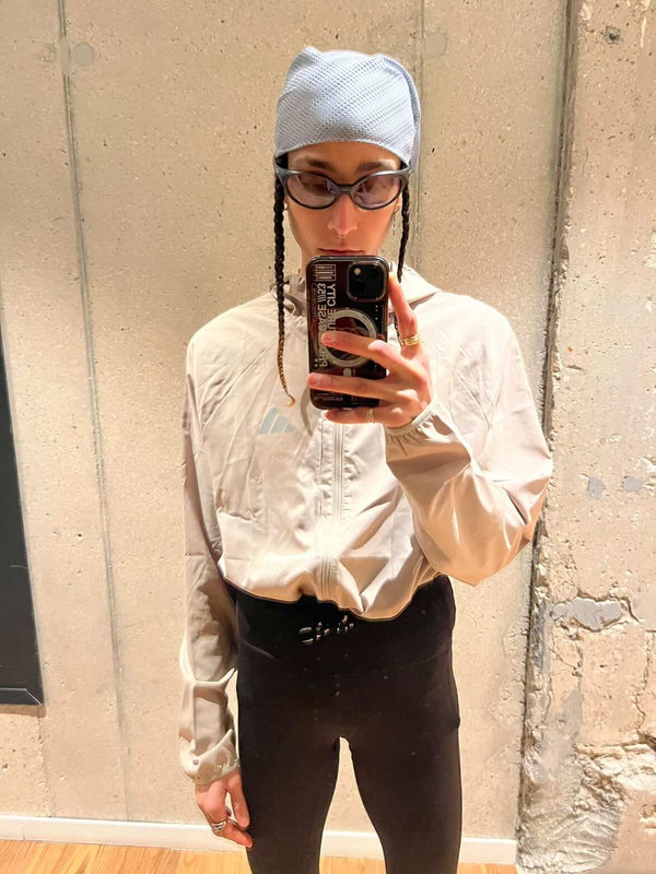 @inmazanoguera wearing URH BREEZE Mush Scarf