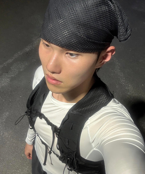 @너의 취양희야 wearing URH BREEZE Mush Scarf