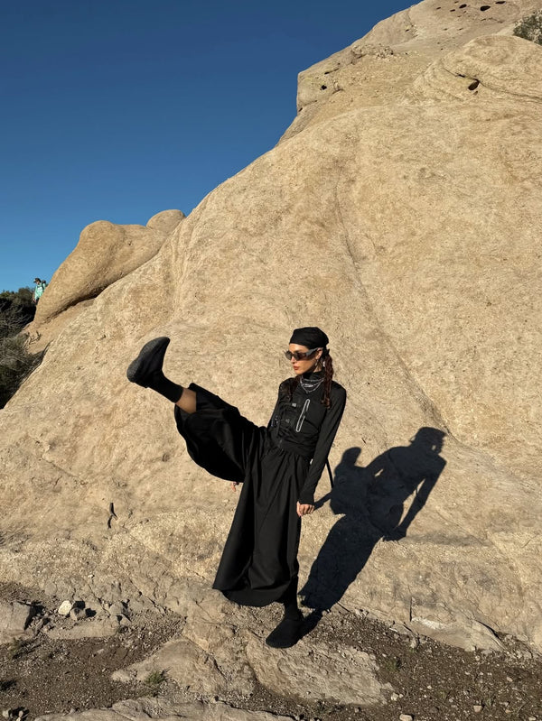 @alexgoldman wearing URH BREEZE Mush Scarf